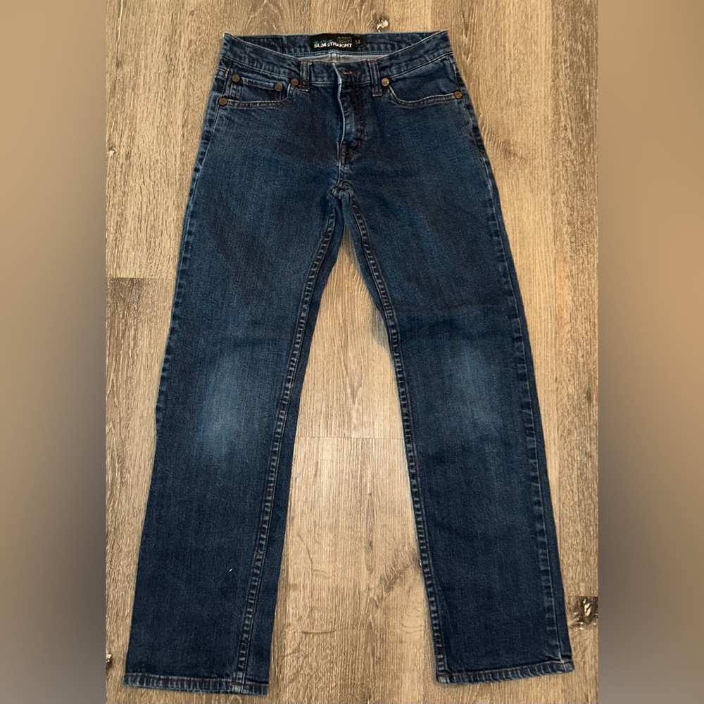 RSQ Dark Blue Straight Jeans